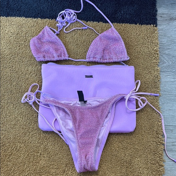 Triangl Swimwear Sparkling Lavender Bikini - Picture 1 of 7